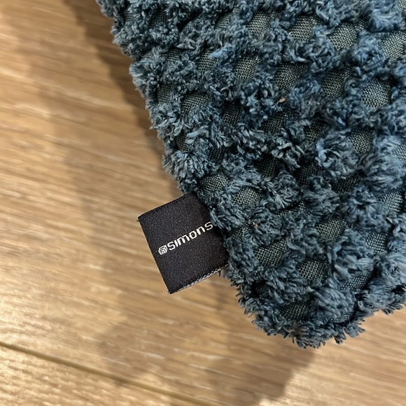 Simons Long Teal Decorative Pillows (2 pack) - Picture 4 of 8